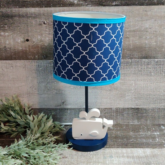 Other - Cute little whale nursery lamp
